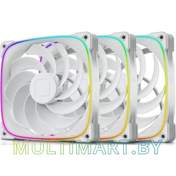 Набор вентиляторов Geometric Future Squama 2503RW-14 Triple Pack (белый)
